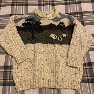 Thick vintage Blaney sheep sweater